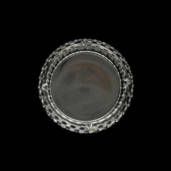 Vintage Fostoria American Clear Glass Ashtray - Picture 3 of 6